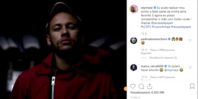 La Casa Di Carta Neymar Farà Parte Del Cast Il Video
